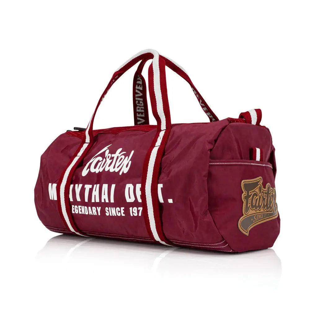 Fairtex Barrel Bag Maroon-global-mma.co.uk
